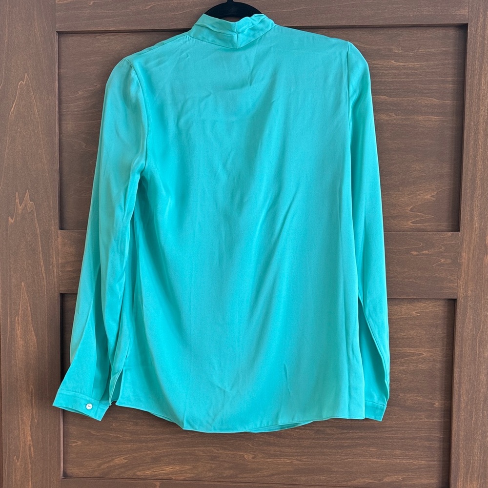 Kobi Halperin Elegant Teal Women's Top - Picture 7 of 9